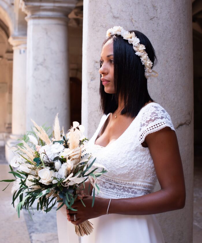 bouquet mariage baiser de lune