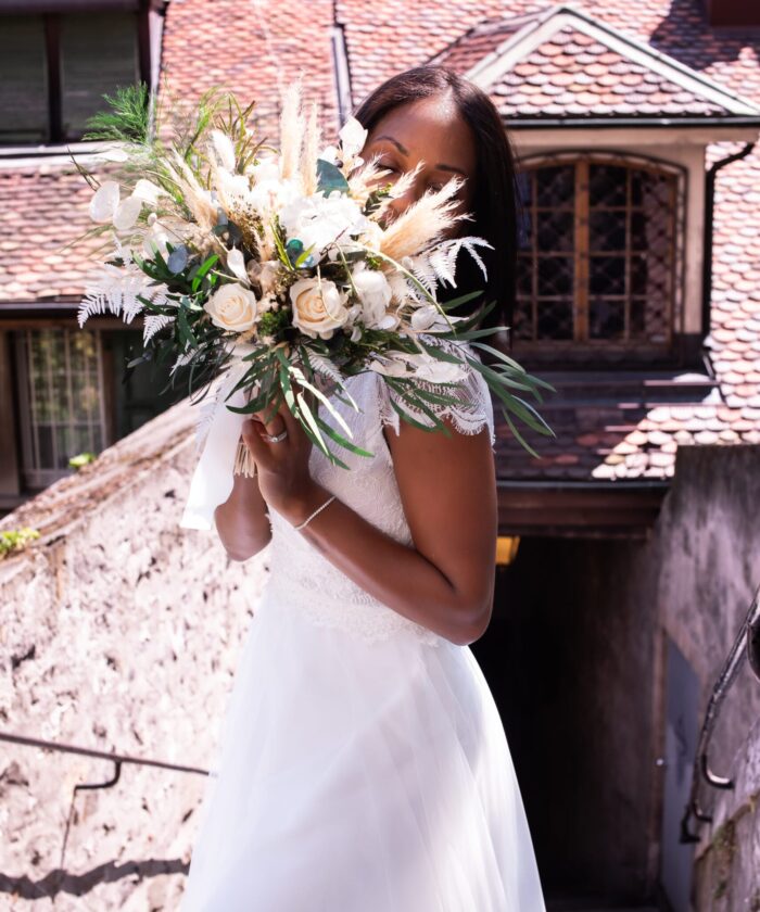 bouquet de mariage fleur séchée