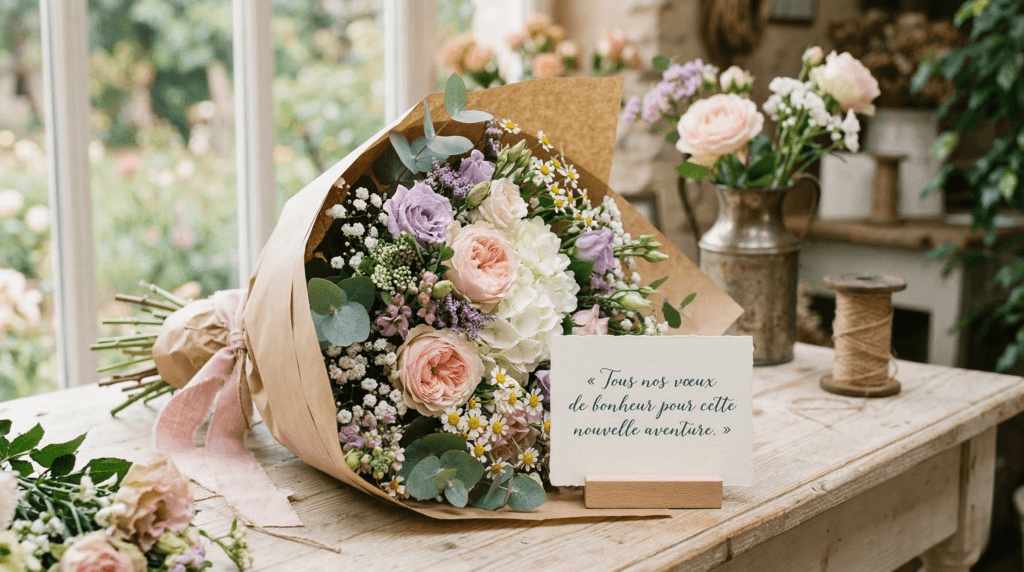 message personnalise maternite
